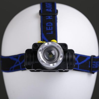 Фонарь налобный аккумуляторный "Мастер К", 1200 мАч, 2 режима, 4 х 7 см