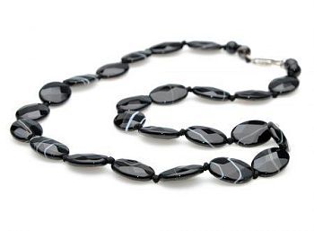 Бусы Агат "Изольда" арт.НАГ-12(12-16)-48-3