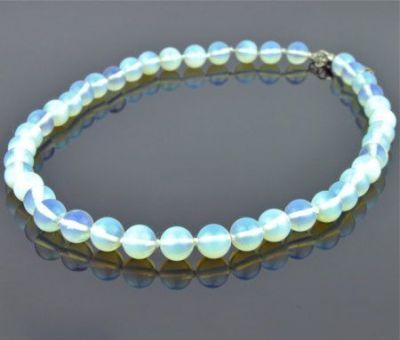 Бусы Лунный камень"Классика №12" арт.НЛК-1(12)-55-1