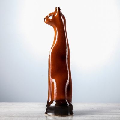 Копилка "Кот Тимофей", коричневая, 42 см