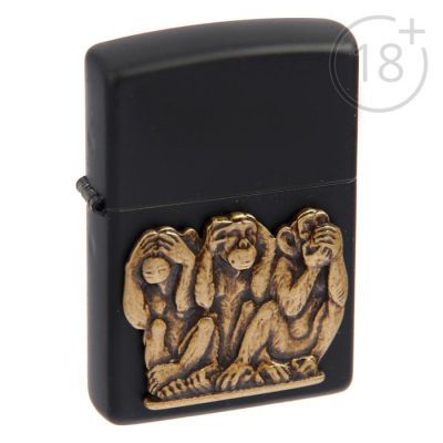 Зажигалка ZIPPO 29409 Classic с покрытием Black Matte