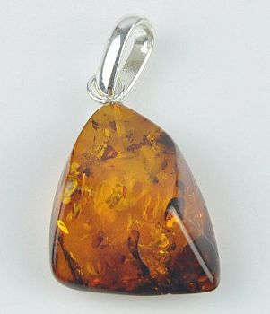 Кулон Янтарь "Золотой дождь" арт.ЯК-087
