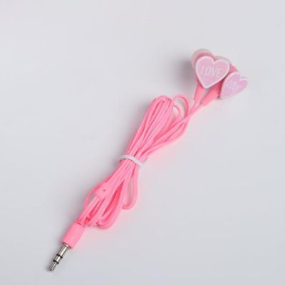 Набор держатель для проводов и вакуумные наушники «Сияй», 12,5 х 8,5 см