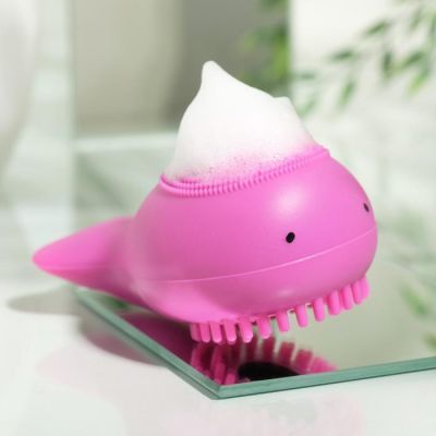 Щёточка для умывания «Верь в единорогов», 12 х 5,5 см