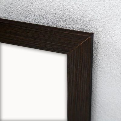 Фоторамка МДФ "Гепард с детёнышем" 30х30 см, венге