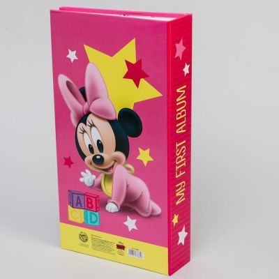 Фотоальбом на 300 фото "Мой первый альбом", Минни Маус