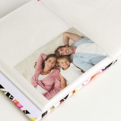 Фотоальбом на 200 фото 10х15 см "Цветные карандаши" МИКС 22,5х17,5х5 см