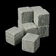 Камни для виски, 9 шт., мешочек из текстиля, размер камня 2×2×2 см