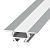 Встраиваемый профиль SWG для светодиодной ленты, 2 м, 30 × 10 мм, матовый рассеиватель, 2 заглушки