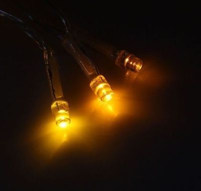 Гирлянда уличная "Метраж" (20 м. нить силикон, желтый)