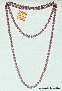 Бусы Кошачий Глаз "Метаморфозы" арт. НКГ-1(8)-120-20