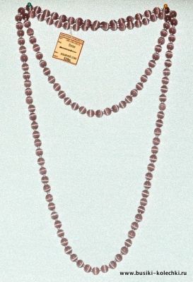 Бусы Кошачий Глаз "Метаморфозы" арт. НКГ-1(8)-120-20