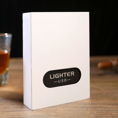 Зажигалка электронная, дуговая, USB, золотая, 7.5х12 см