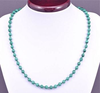 Бусы Малахит "Классика №6" арт. НМХ-1(6)-52-1у