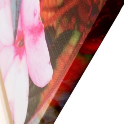 Модульная картина "Розовый цвет" (3-35х35) 35х105 см