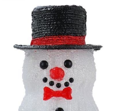 Фигура акрил. "Снеговик большой" (59х28 см.)