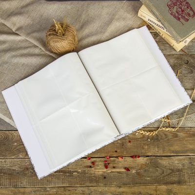 Фотоальбом на 400 фото 10х15 см "Цветочный олень" в коробке