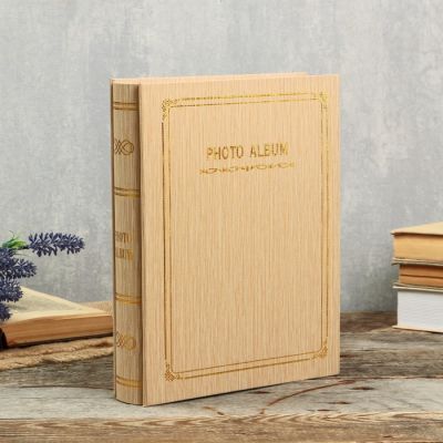 Фотоальбом на 200 фото 10х15 см "Лаконичность" в коробке МИКС 26,5х20,7х5,5 см