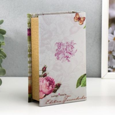 Шкатулка-книга дерево "Романс" 17х11х5 см