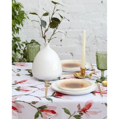 Скатерть Доляна Sakura 150*180 +/- 2 см, 100% п/э