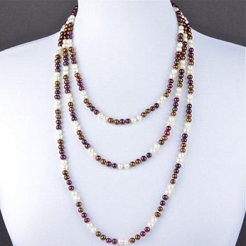 Бусы Жемчуг "Бесконечность" арт.П3385