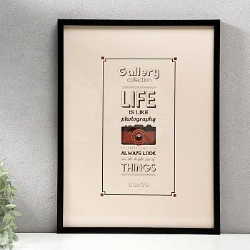 Фоторамка дерево Gallery LIFE МИКС  30х40 см 5131-15