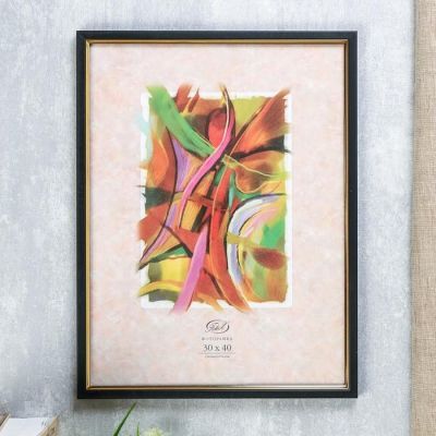 Фоторамка "Черный" пластик 30х40 см