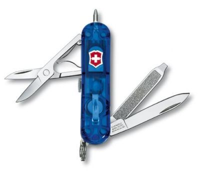 Victorinox Signature Lite Blue translucent Нож складной(арт. - 0.6226.T2)