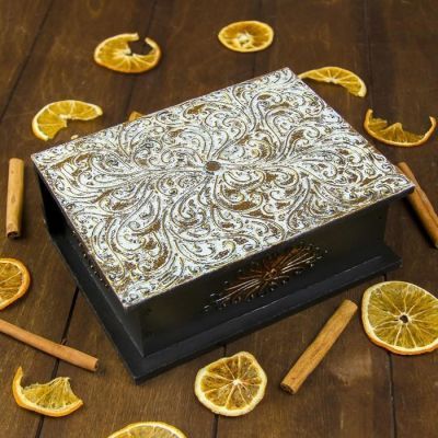 Шкатулка "Узор" 19,5х15х7