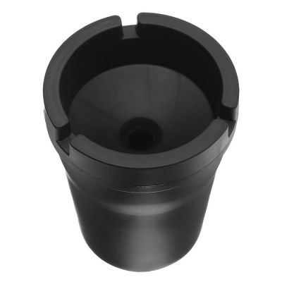 Стакан под мелочь в подстаканник, с держателем для сигареты и крышкой