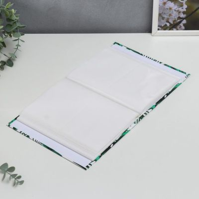 Фотоальбом на 200 фото 10х15 см "Пальмовые листья" 22,5х17,5х5,5 см