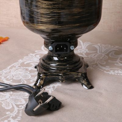 Самовар «Золотые нити», банка, 3 л, электрический