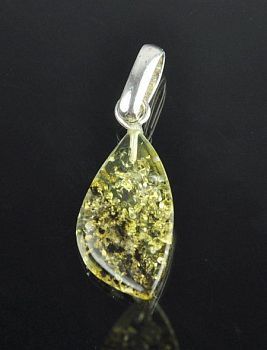 Кулон Янтарь "Золотой дождь" арт.ЯК-572