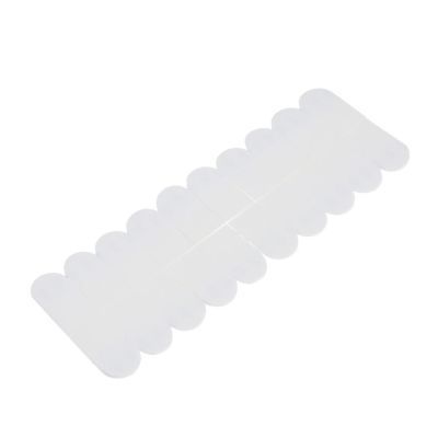 Держатель самоклеящийся для проводов и гирлянд ТУНДРА krep, 14х18 мм, многоразовые, 20 шт