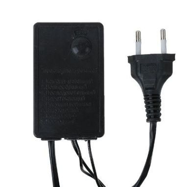 Гирлянда уличная "Метраж" с насадкой "Шарики" (d=2,5 см, 10 м., белый)