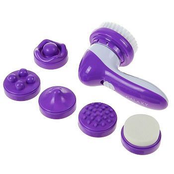 Массажер для лица (2 скорости, 6 насадок)