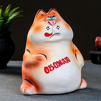 Копилка "Котище" 18см