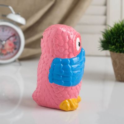 Копилка керамическая "Ничего не вижу, ничего не слышу, никому не скажу" 9X9X15см МИКС