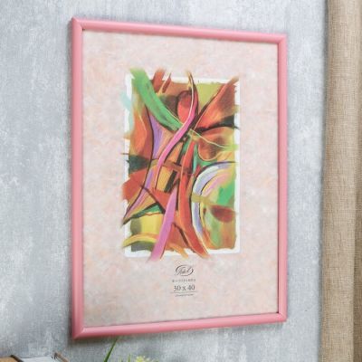 Фоторамка "Розовая" пластик 30х40 см