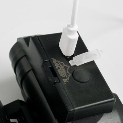 Фонарь налобный аккумуляторный, серия: "Мастер К", 4 режима, 4 х 8 см, USB
