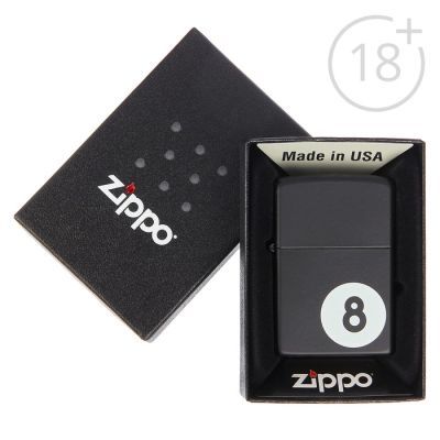 Зажигалка ZIPPO 28432 Classic с покрытием Black Matte