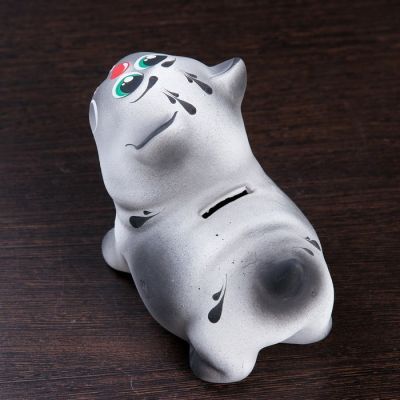 Копилка "Кот-бегемот" 12см