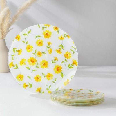 Набор столовый «Нарцисс», 7 предметов: d=30 см - 1 шт, d=21,5 см - 6 шт