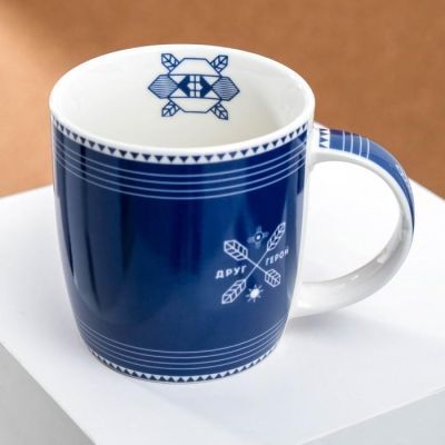 Набор «Лучший в мире дедушка»: кружка 350 мл, полотенце 30 × 30 см, мыло