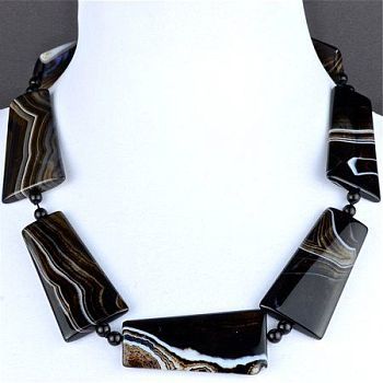 Бусы Агат "Ялта" арт. П3489