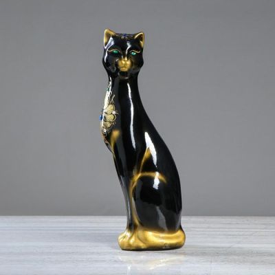 Копилка "Камила", покрытие лак, чёрная, 52 см, микс