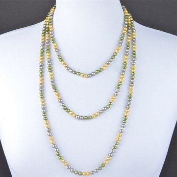 Бусы Жемчуг "Бесконечность" арт.П3372