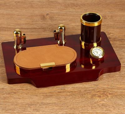 Настольный письменный набор №30 (4 в 1), из дерева