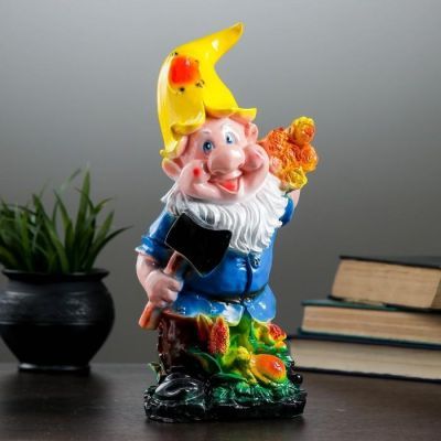 Копилка "Гном-дровосек" 30х15х10см