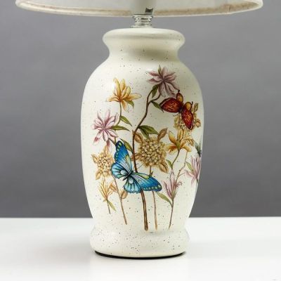 Настольная лампа 16817/1 E14 40Вт белый h.36см